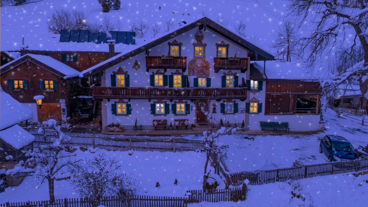 Haus Holler Διαμέρισμα Wallgau Εξωτερικό φωτογραφία